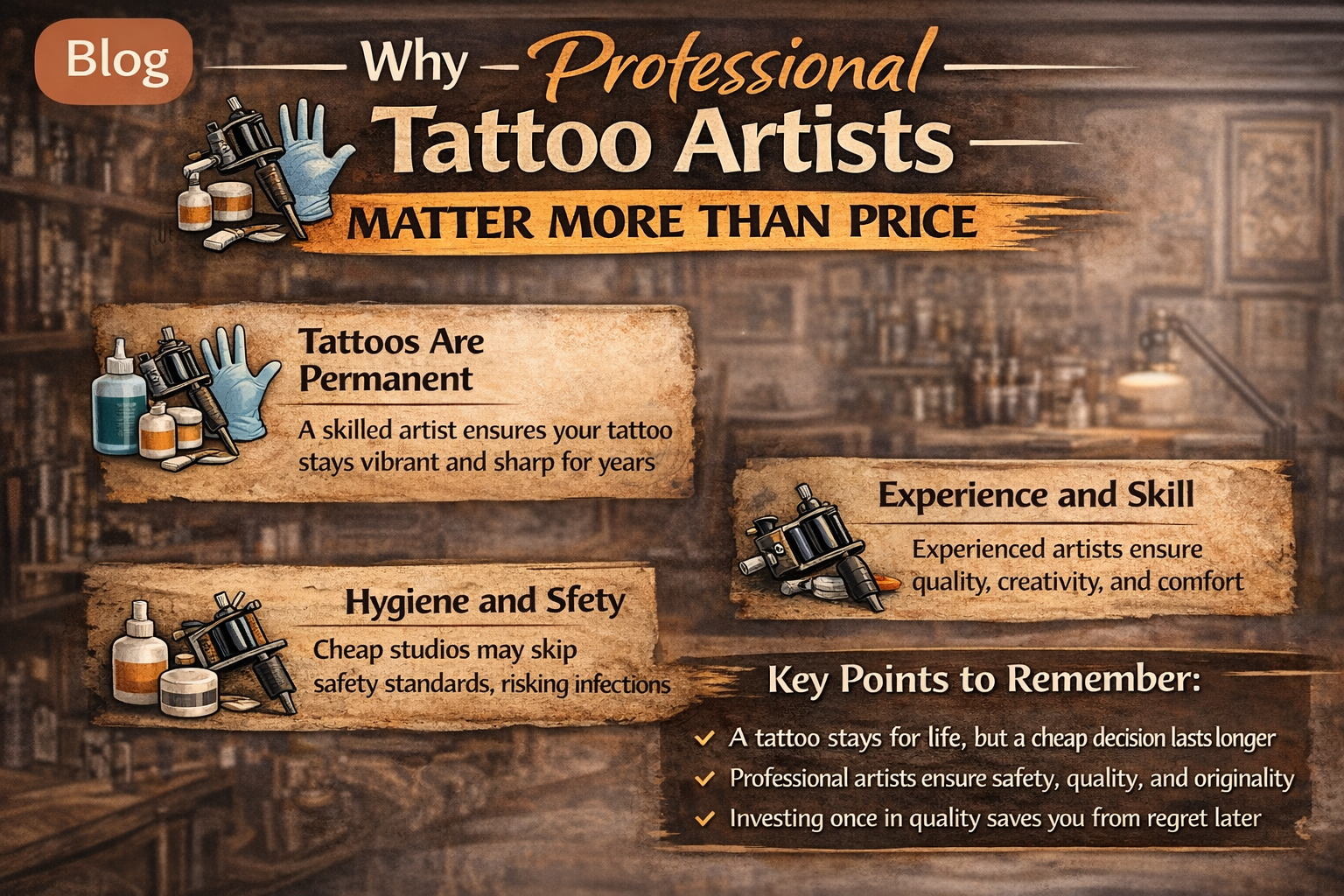 Why Professional Tattoo Artists Matter More Than Price