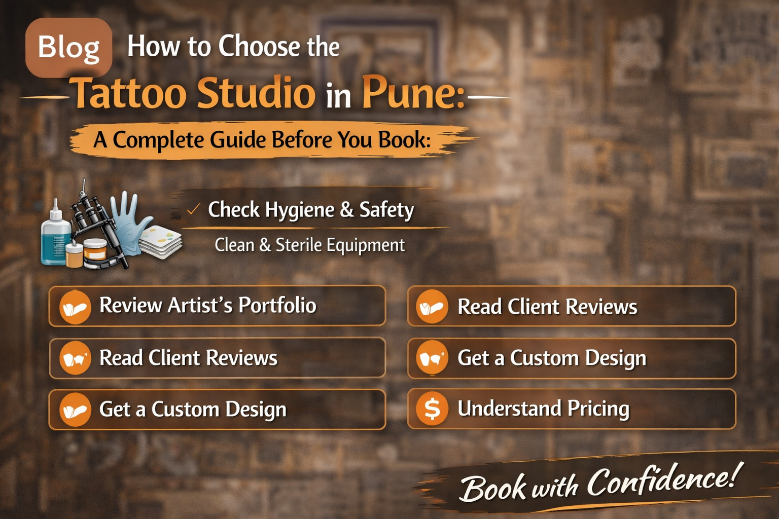 How to Choose the Best Tattoo Studio in Pune: A Complete Guide Before You Book